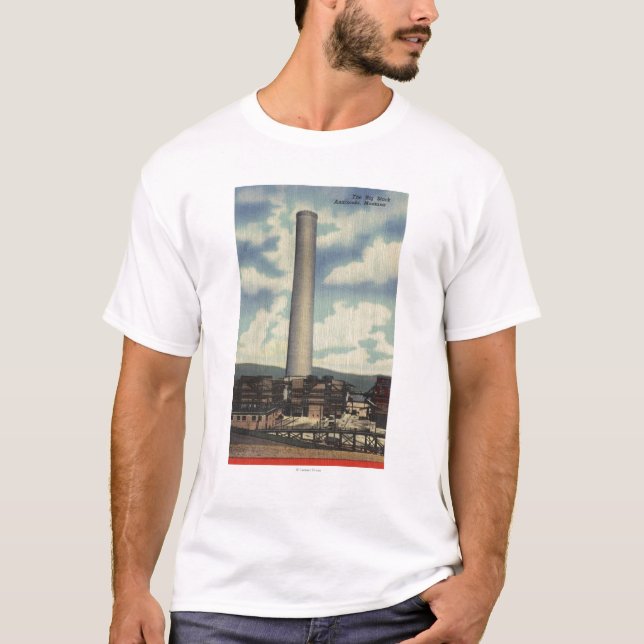 Camiseta Anaconda, Montana - fundição de Washoe (Frente)