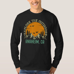 Camiseta Anaheim Califórnia Explore o Exterior
