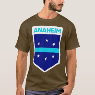 Camiseta Anaheim City Flag Emblem