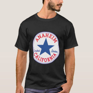 Camiseta Anaheim Orange County La California Estados Unidos