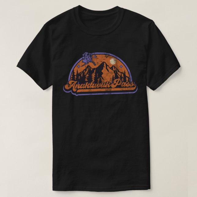 Camiseta Anaktuvuk Pass, Alasca (Frente do Design)