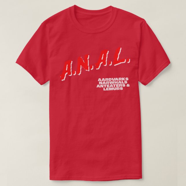 CAMISETA ANAL (Frente do Design)