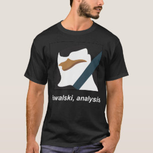 Camiseta Análise de Kowalski