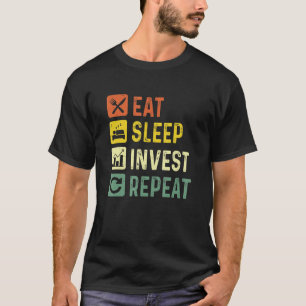 Camiseta Análise do Gráfico de Repetição do Investimento no