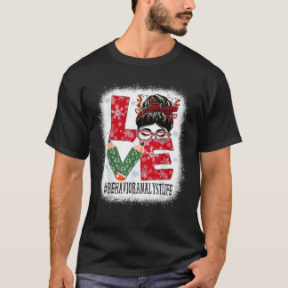 Camiseta Analista Comportamental Ama Natal Mulher Coque Des