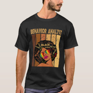 Camiseta Analista de Comportamento Histo Negro Afro-America