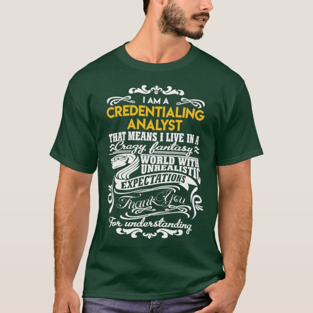 Camiseta Analista de Credentização do Analista T (Frente)
