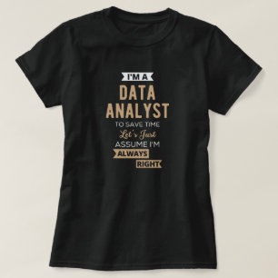 Camiseta Analista de Dados