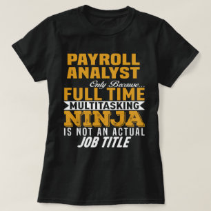 Camiseta Analista de Folha de Pagamento