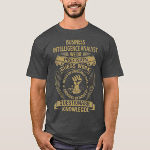 Camiseta Analista de negócios do Business Intelligence Ana