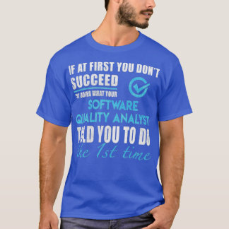 Camiseta analista de qualidade de software 3