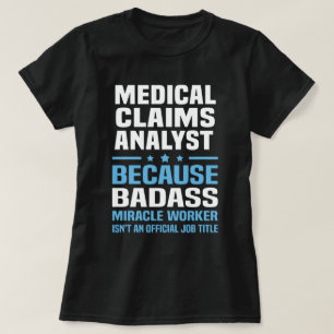 Camiseta Analista de Reivindicações Médicas