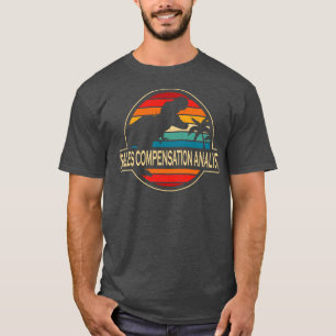 Camiseta Analista de Remuneração de Vendas Dinossauro