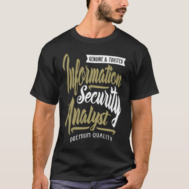 Camiseta Analista de Segurança de Informações (Frente)
