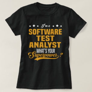 Camiseta Analista de teste de software