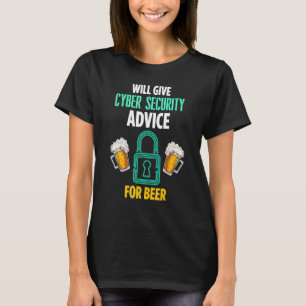 Camiseta Analista De Ti De Cibersegurança Para Certified Te