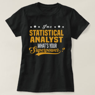 Camiseta Analista estatístico