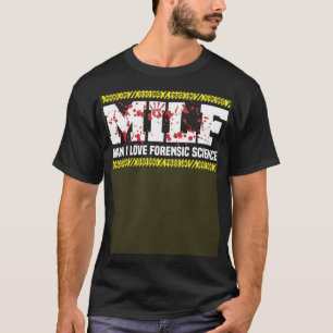 Camiseta Analista Forense Para Ciências Forenses