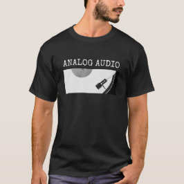 Camiseta Analog Audio Audiophile Vinyl Records
