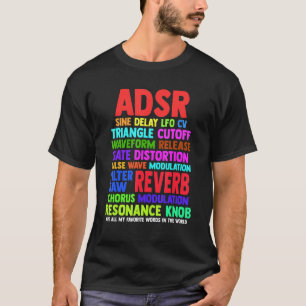 Camiseta Analog Modular Synthesizer I Músicos Eurorac