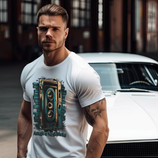 Camiseta Analog Nostalgia, Vintage Design