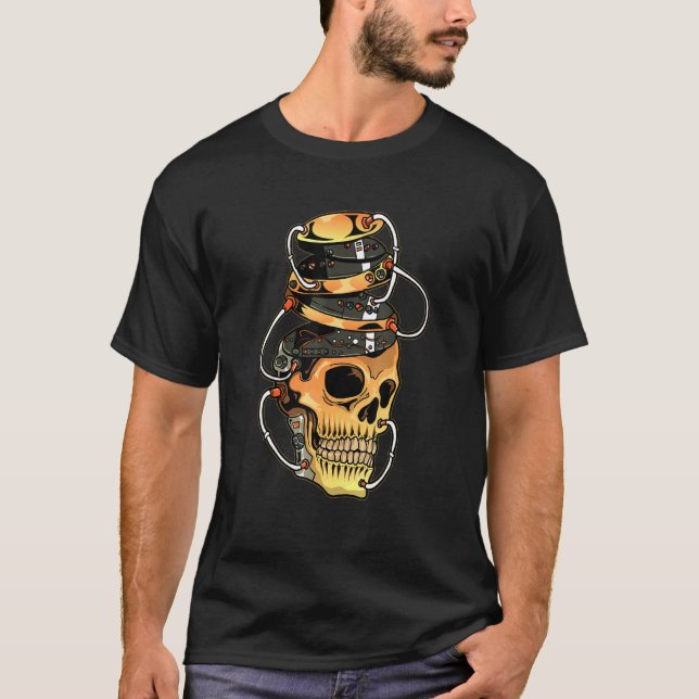 Camiseta Analog Synthesizer Inspirou Música Relacionada A S (Frente)