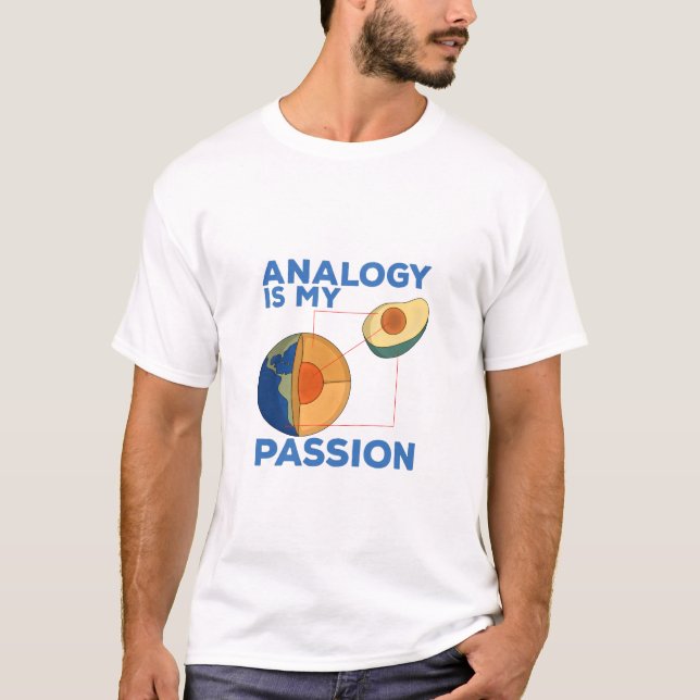 Camiseta Analogia É Minha Paixão (Frente)