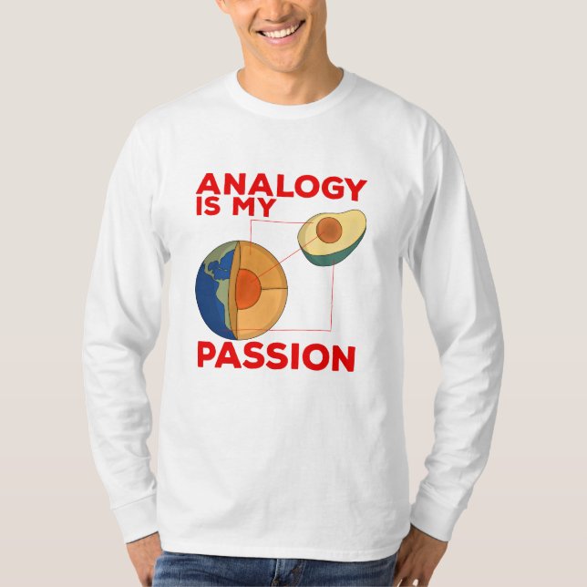 Camiseta Analogia É Minha Paixão (Frente)