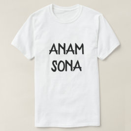 Camiseta anam sona, alma feliz na gaélica escocesa