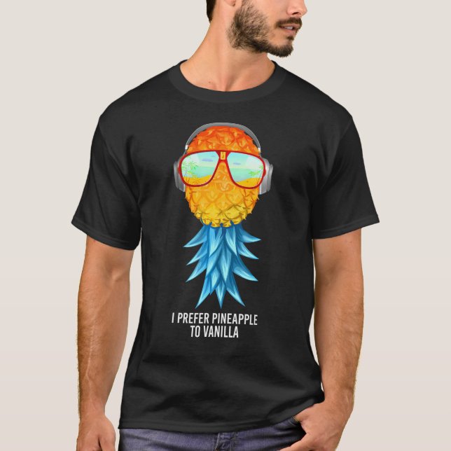 Camiseta Ananás, abacaxi, balançando a vida (Frente)
