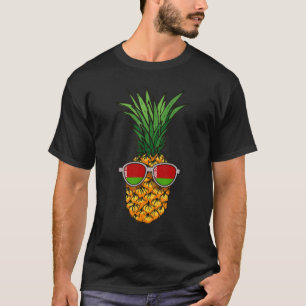 Camiseta Ananás bielorrusso Sinalizador bielorrusso Sumo de