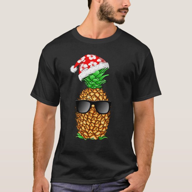 Camiseta Ananás do Papai Noel (Frente)