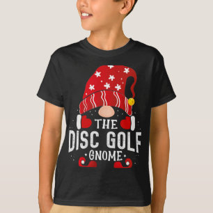 Camiseta Anão de Golfe de Disco Pjs de Natal Combinando par