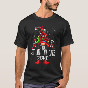 Camiseta Anão Luzes Xadrez Vermelho Correspondente F Todos