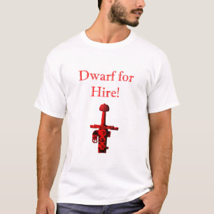 Camiseta Anão para Aluguer
