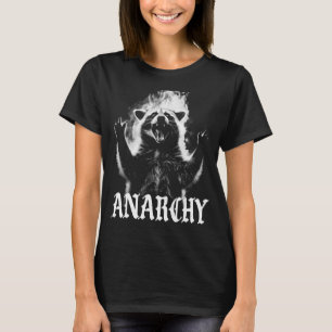 Camiseta Anarchy Raccoon - Memória Estranha e Estranha