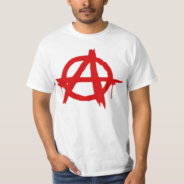 Camiseta ANARQUIA, ANARQUISMO, movimento da (Frente)