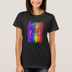 Camiseta Anarquia espiritual Gótica Lua Fases Mística Tatua