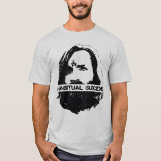 Camiseta Anarquia habitual do suicídio