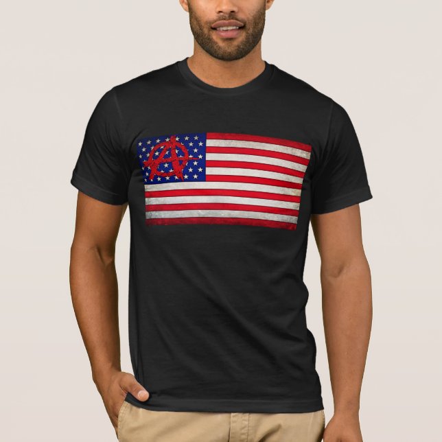 Camiseta Anarquia nos EUA (Frente)