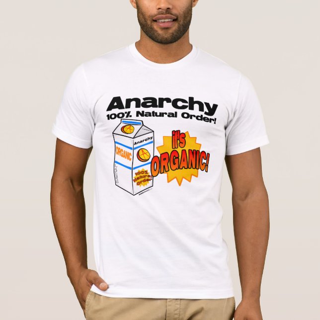 Camiseta Anarquia orgânica (Frente)