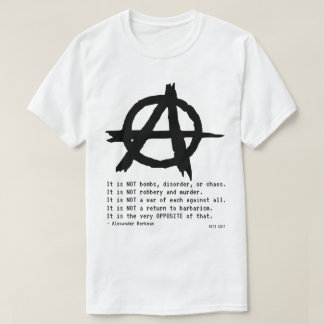 Camiseta Anarquista Alexander Berkman O Que É Uma Citação A