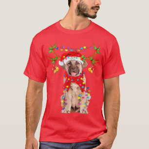 Camiseta Anatólia Shepherd Gorgeous Reindeer Christmas Lig