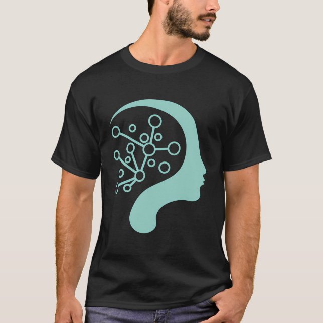 Camiseta Anatomia cerebral Anatomia Botânica Anatômica Neur (Frente)
