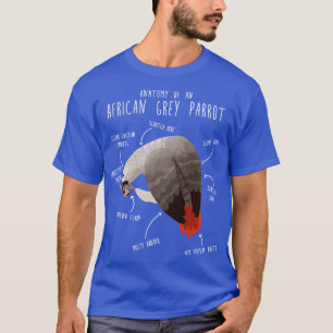 Camiseta Anatomia da Cinza africana