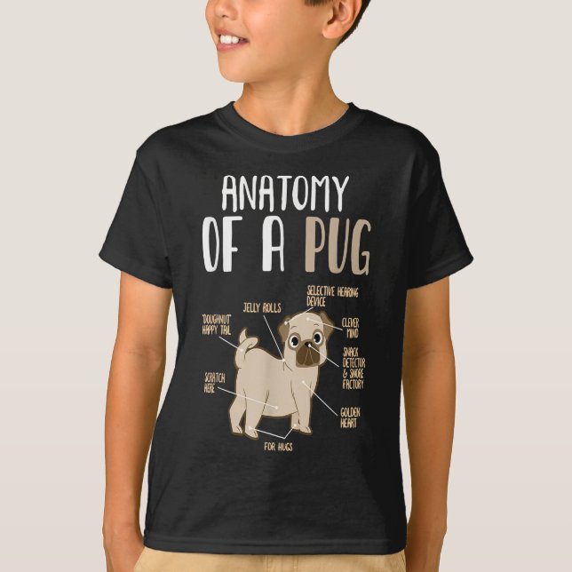 Camiseta Anatomia de camiseta-teta-tênis-de-caça-cãozinho (Frente)