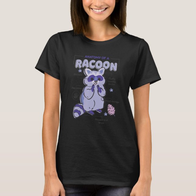 Camiseta Anatomia De Corpo De Racion (Frente)