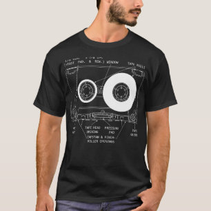 Camiseta Anatomia de fita cassete V2