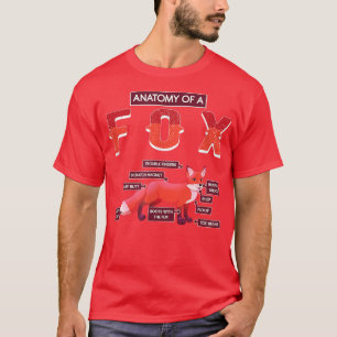 Camiseta Anatomia de FoCute para fãs de inimigos