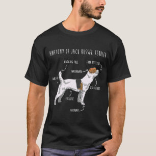 Camiseta Anatomia De Jack Russell Terrier Jack Russell